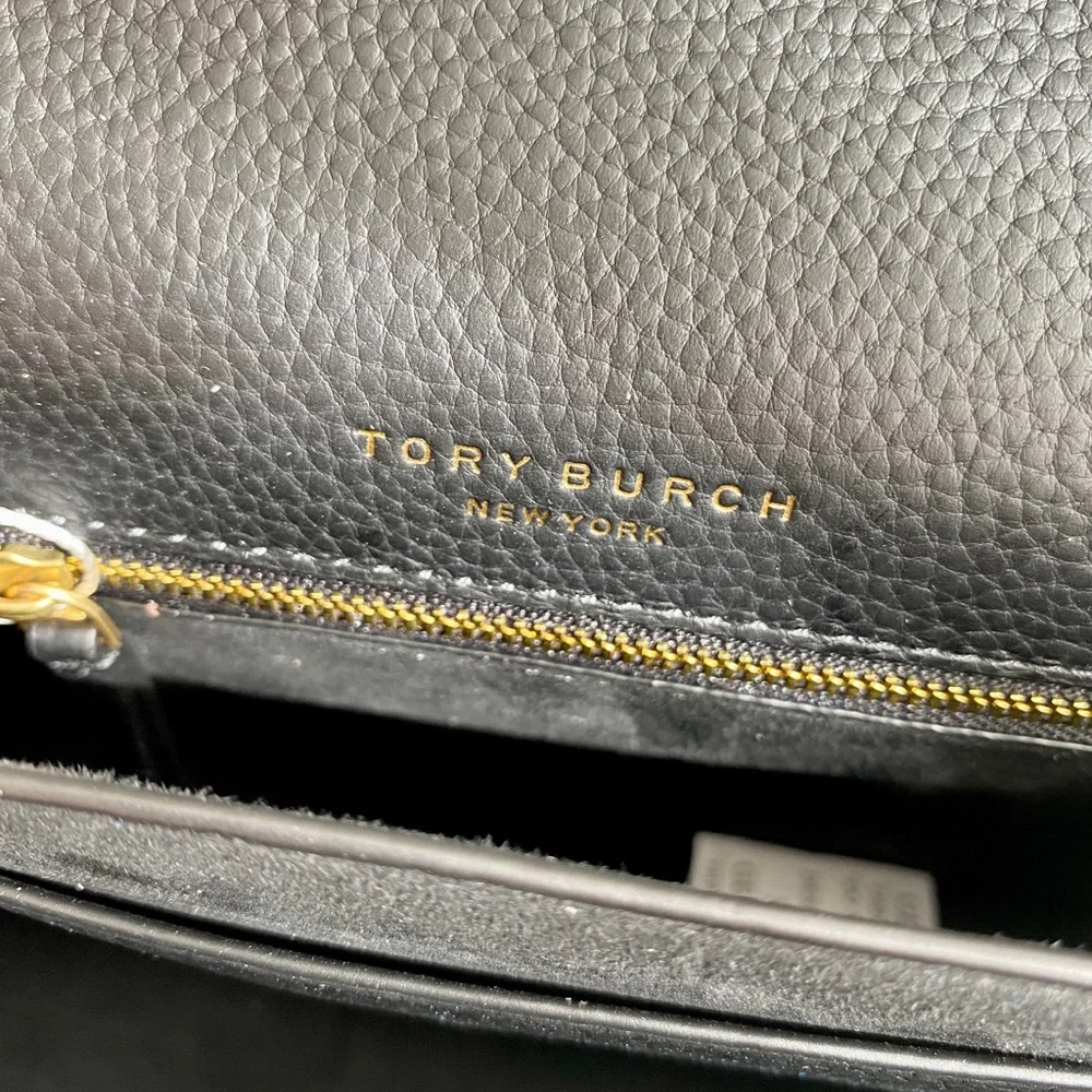 SOLD - Tory Burch Miller Convertible Shoulder Bag - Black NWT - Picture 12 of 14